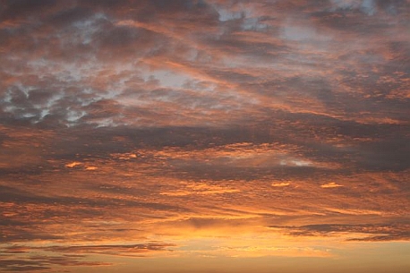 Abendhimmel über Usedom