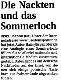 Inselzeitung Sommerloch