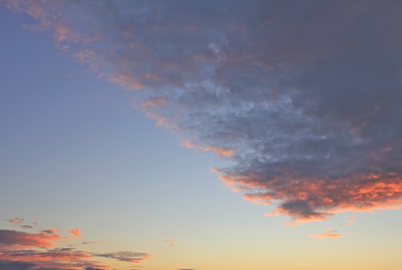 Abendhimmel über Usedom 19.08.2011