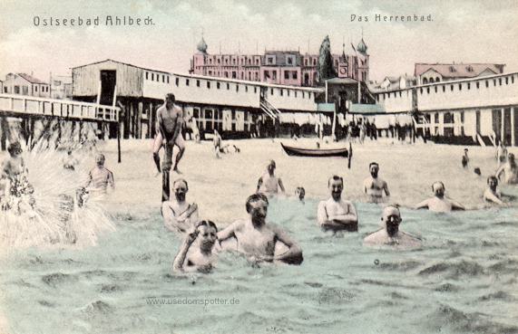 Herrenbad im Seebad Ahlbeck 1905