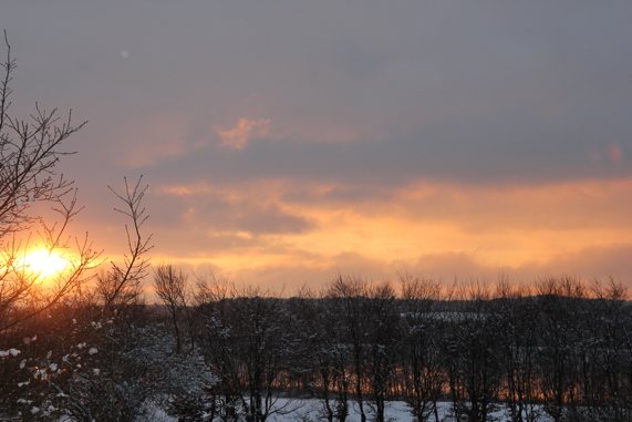 Abendhimmel über dem Gothensee