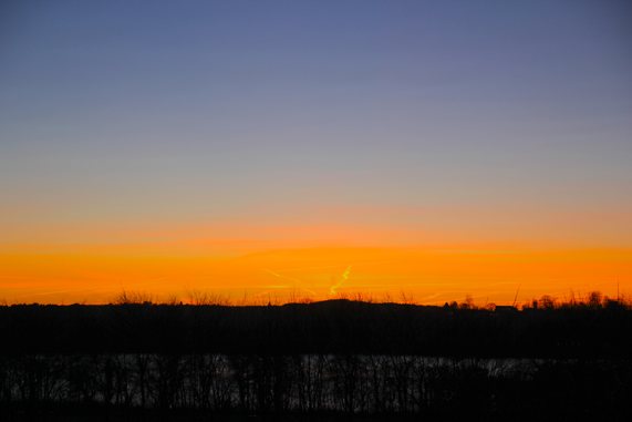 Abendhimmel über dem Gothensee