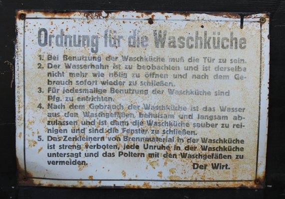 Ordnung Waschkueche