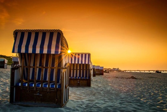 Sonnenuntergang Seebrücke Ahlbeck