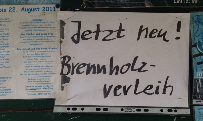 Brennholzverleih